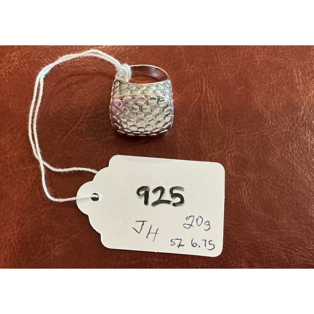 John Hardy Statement Ring Sterling Silver 925 Dot… - image 2